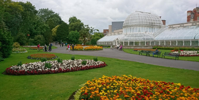 Jardín botánico en Belfast