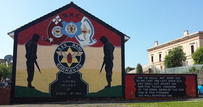 Murales en Belfast: Shankill