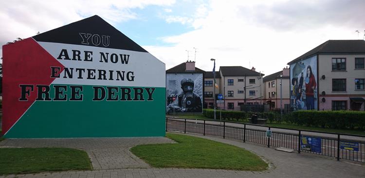 Free Derry Corner - Barrio del Bogside