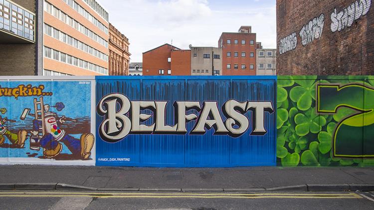 Mural en Belfast
