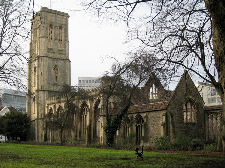 Que ver en Bristol: Iglesia del Temple